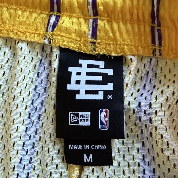 Eric Emanuel EE Basic Shorts Los Angeles Lakers - Picture 2 of 4